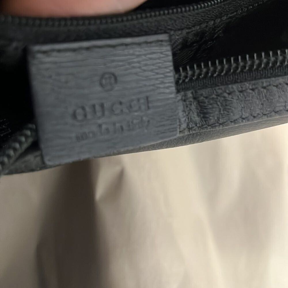 GUCCI AUTHENTIC LEATHER HOBO BAG‎ - Picture 7 of 12
